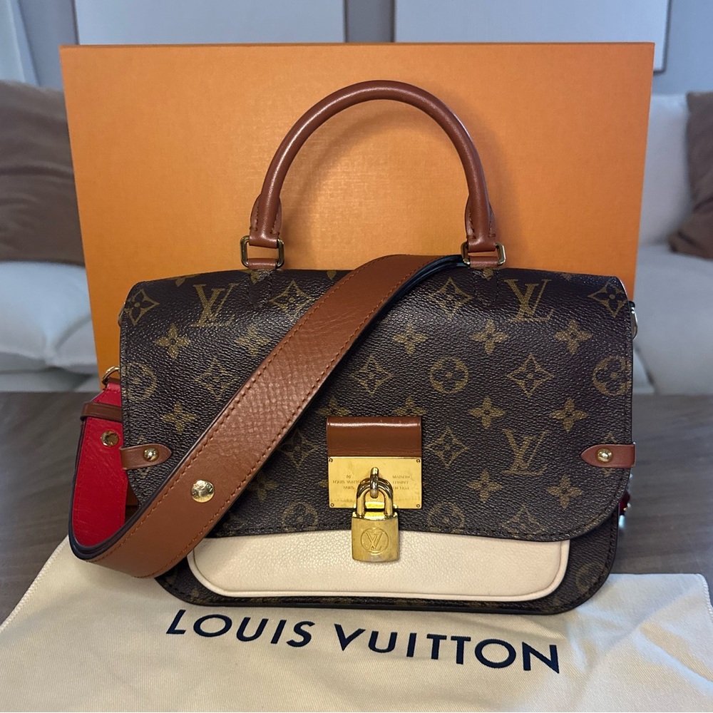 Louis Vuitton Monogram Vaugirard in Creme
